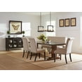 thumbnail image 7 of Mapleton Rustic Amber Dining Table, 7 of 7