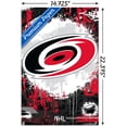 thumbnail image 3 of NHL Carolina Hurricanes - Maximalist Logo 23 Wall Poster with Push Pins, 14.725" x 22.375", 3 of 4
