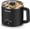 A (Black), variant on Hot Pot Electric with Steamer, 1.6L Ramen Cooker, Electric Pot for Pasta, Shabu-Shabu, Oatmeal, Soup and Egg, Portable Cooker with Dual Power Control, Dorm Room Essentials, Blue