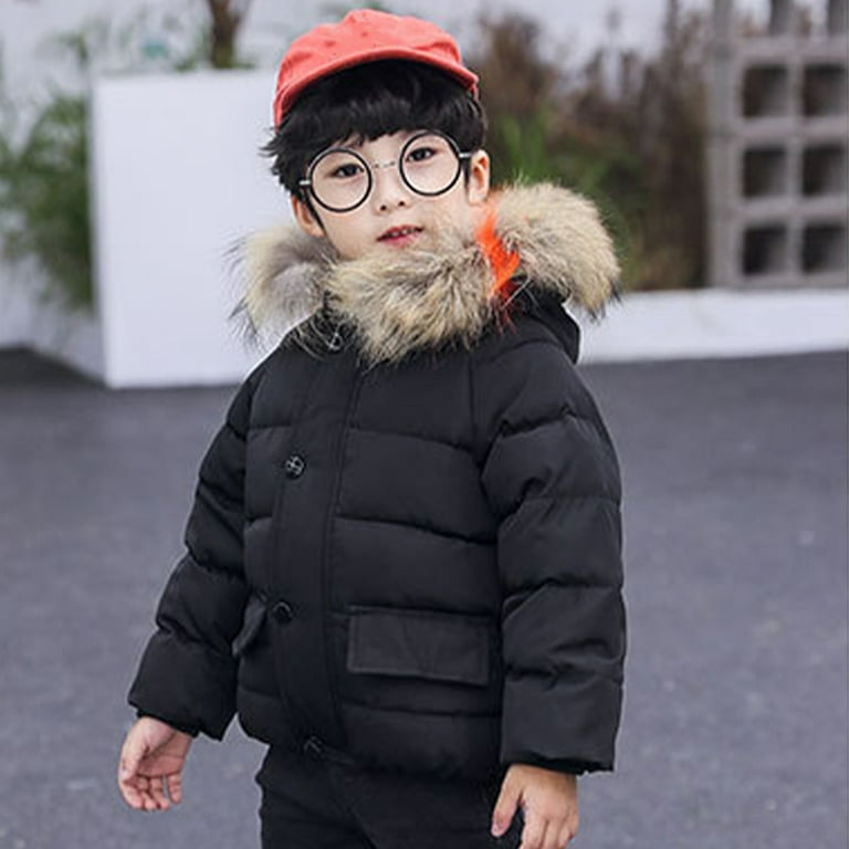 Esaierr Boys Girls Winter Cotton Coats Jacket for Kids