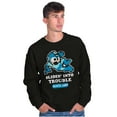 thumbnail image 5 of Mega Man Cartoon Slidin Into Trouble Sweatshirt for Men or Women Brisco Brands L, 5 of 6