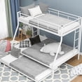 thumbnail image 2 of Durable Steel Bed, Full - length Guardrails - Secure Bunk Bed with Multiple Choices, 2 of 2