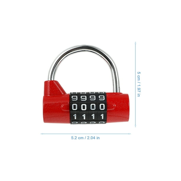 Combination padlock walmart sale