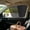 Black-B/B, variant on Car Window Sun Shade Magnetic Mesh Side Window Cover Semi Transparent UV Blocker Heat Rejection Privacy Curtain for Sedan SUV Truck Van Front Rear Side Windows Summer Driving Travel Camp Road Trips