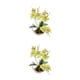 thumbnail image 2 of Decoración de jardín Matsuzay flores artificiales orquídea seda multicolor, 2 of 6