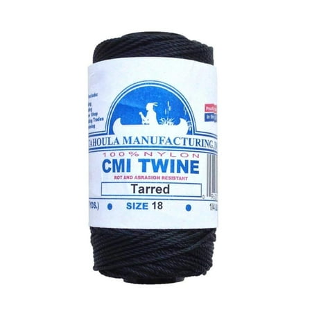 Piggy Bank Break To Open Manufacturing No. 18 Tarred Twisted Nylon Bank Line, No. 18 Tarred Twisted Nylon Bank Line with a minimum break strength of 165 lbs. and an Approx.., By Catahoula ()