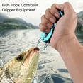 thumbnail image 1 of Enlarged Jaw Spring Design Fish Control Pliers with Carabiner Small Fish Lip Hand Grip Pliers Angling Equipment, 1 of 7