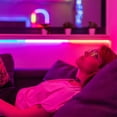 thumbnail image 6 of Twinkly 5ft RGB LED Light Strip – App-Controlled, Magnetic & Adhesive, 16 Million Colors, 6 of 9