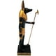 thumbnail image 2 of Ptc Figura de pie de perro egipcio Anubis, color dorado y negro, 11,88 pulgadas, 2 of 5