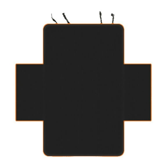 Cheapark Waterproof Pet Car Seat Cover with Non-Slip Backing and Seat Belt Openings Full Back Seat Protection for Dogs and Cats