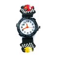 thumbnail image 1 of Reloj para niños Reloj de Cuarzo con Correa de Silicona con Esfera Redonda de Dibujos Animados Lindos a Prueba de Agua 3D, 1 of 5