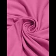 thumbnail image 4 of Sudadera Informal de Cuello Redondo para Mujer, Holgada, Suave y de Larga. Rosa Roja M, 4 of 10
