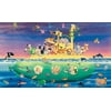 Noah's Submarine Prepasted Wall Mural 10.5'W x 6'H