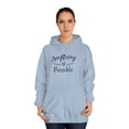 thumbnail image 4 of Anything Is Possible Inspirational Quote Unisex College Hoodie, 4 of 4