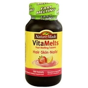Nature Made Vitamelts Hair Skin Nails Tablets Strawberry