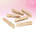 thumbnail image 2 of MRLESS 50pcs Mini Wooden Clothespins for Hanging Photos and Crafts, 2 of 6
