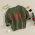 thumbnail image 3 of Toddler Baby Girl Boy Christmas Sweaters Knit Long Sleeve Crewneck Warm Pullover Sweatshirt Tops Cute Fall Winter Clothes, 3 of 7