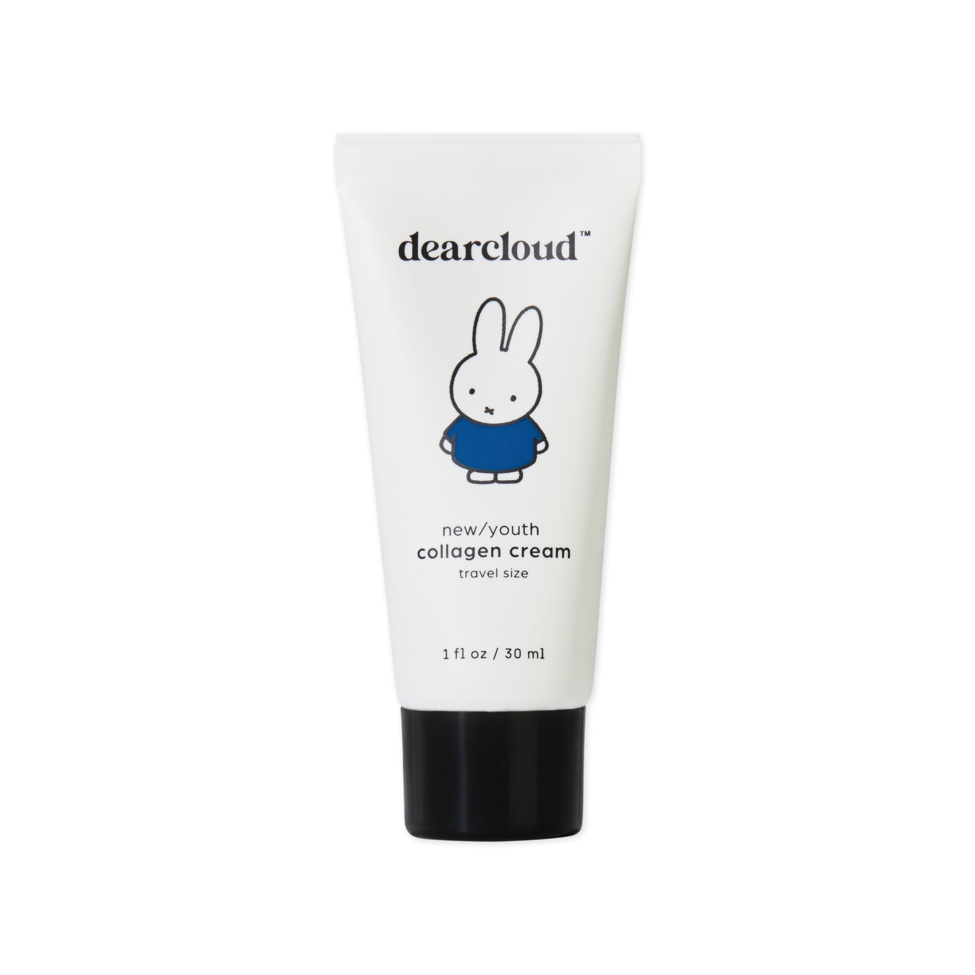 dearcloud x Miffy Skin Purity Essentials Travel Set of 4 ($55 Value) - Korean Skin Care Travel Set – Hydrating Korean Skin Care Travel Essentials Set with Cosmetic Bag