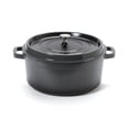 thumbnail image 1 of GET CA-006-GR/BK/CC 6 1/2 qt Ceramic Coated Aluminum Dutch Oven, Gray, 1 of 1