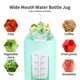 thumbnail image 5 of Botella de agua de vidrio EALGRO de 1 litro con pajita y asa, negra, 5 of 6