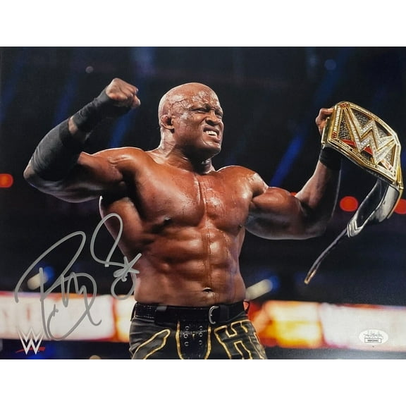Bobby Lashley Signed Autographed 11x14 Photo JSA Authenticated #3