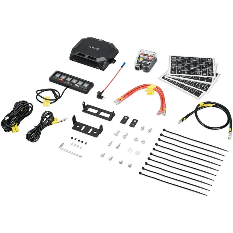 TYPE S - Elevate LYNX 6 - 6-Switch Control Panel & Power Hub - 12V