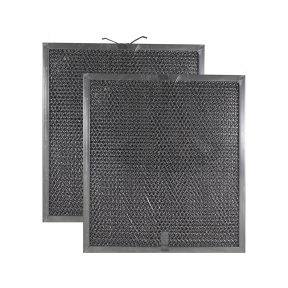Air Filter Factory Replacement for 99010315 Broan Aluminum Mesh Charcoal Combo Filter 2-Pack