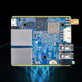 thumbnail image 2 of 10X pour NanoPi R1 Allwinner H3 Quad-Core 4XCortex-A7 1GB Ram + 8gb Emmemc Double Port Réseau Routeur IOT Prend en Charge Open Source, 2 of 7