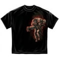 thumbnail image 2 of Soldier No One Get Left Behind Military 100% Cotton Black T-Shirt Small, 2 of 2