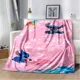thumbnail image 2 of Manta de felpa suave con dibujos animados de Disney Stitch, manta de franela para sala de estar, dormitorio, cama, sofá, funda de picnic, 2 of 5