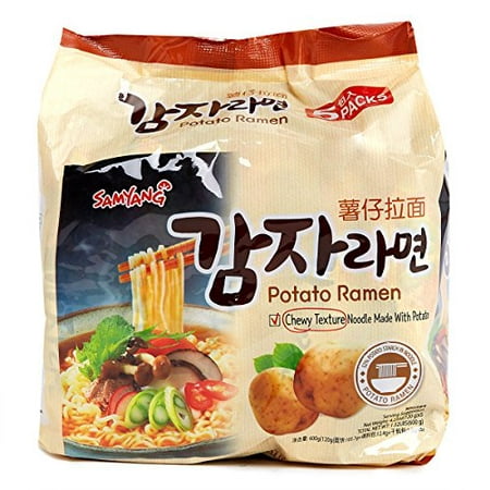 Samyang Ramen Best Korean Noodles (Potato Ramen 5 (Best Ramen Noodles Toronto)