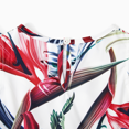 thumbnail image 3 of PatPat Family Matching Sets Floral Beach Shirt or Off Shoulder Romper with Longline Skirt, 3 of 7