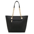 thumbnail image 5 of Montana West Tote Bag for Women Chain Top-handle Handbags, Leopard, 5 of 7