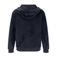 thumbnail image 5 of Maoxin Men's Jacket Men's Casual Fashionable Long Sleeved Hooded Pocket Jacket Long Sleeve Hooded Casual Outwear Jackets Jacket Coats , Dark Blue , 2XL, 5 of 6