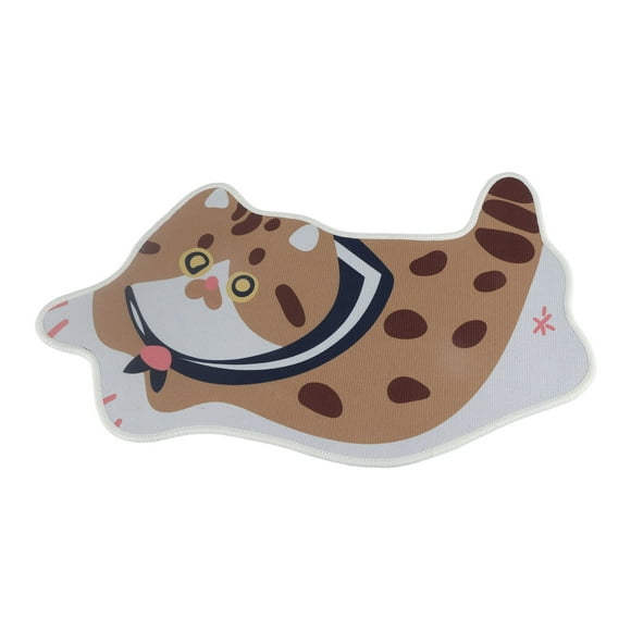 Home Carpet Comfortable Cat Pattern Area Rug Large Size Home Decoration for Room Office Civet Cat 40x60cm / 15.75x23.62in