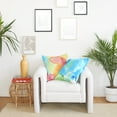 thumbnail image 4 of Rochelle Porter Pangea 20"x20" Decorative Square Pillow Multi, Viscose, Cotton , Polyfill, 1 Count, Adult, 4 of 7