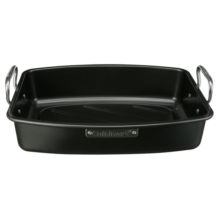 Cuisinart 17 x 12 Nonstick Roaster with Flat Rack