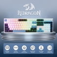 thumbnail image 2 of Teclado mecánico RGB con cable Redragon K668 de 108 teclas, 2 of 9