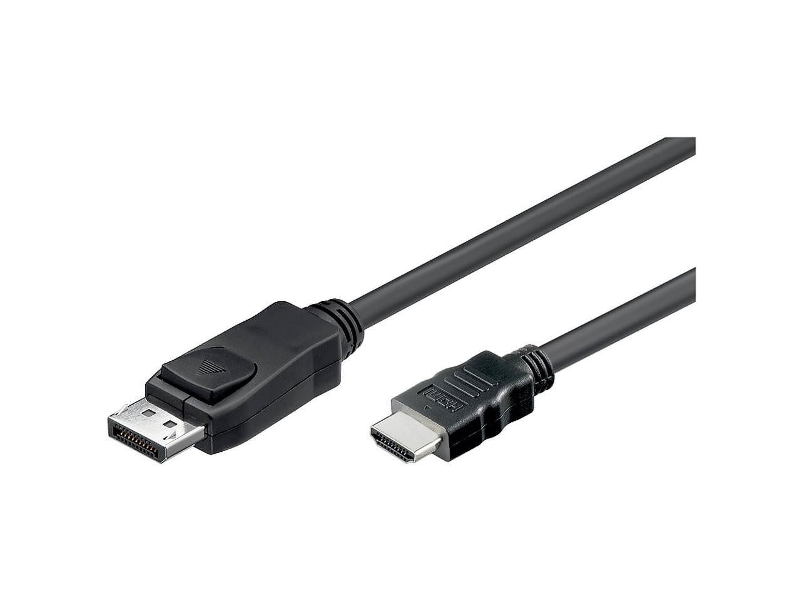 4XEM 4XDPMHDMIMCBL 4XEM 6Ft DisplayPort To HDMI Cable - DisplayPort/HDMI for Audio/Video Device, TV, Monitor, Projector - 6 ft - 1 x DisplayPort Male Digital Audio/Video - 1 x HDMI Male Digital