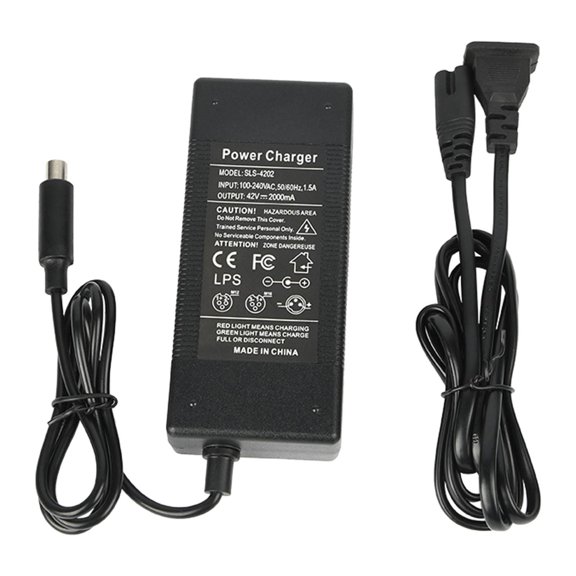 Electric Scooter Charger 42V 2A Replacement Professional with Sunnimix Adaptador de corriente