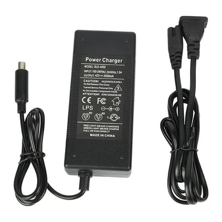 TOPINCN 42V 2A remplacement chargeur de batterie de chargeur de scooter  électrique adaptateur pour Xiaomi, chargeur de remplacement pour scooter,  chargeur de scooter pour Xiaomi 