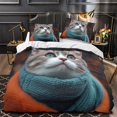 Cat, Cute Bedding Set 3D Printed Comforter Covers Duvet Cover Quilt