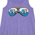 thumbnail image 2 of MTV Logo - Americana Aviators - Toddler and Youth Girls A-line Dress, 2 of 4