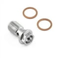 thumbnail image 2 of Stainless Steel Single Banjo Bolt Rear Caliper Race Spec (1.00mm), 2 of 5