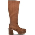 thumbnail image 2 of Wild Pair  Womens Mellinda Tall Plaform Knee-High Boots, 2 of 3
