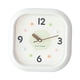 thumbnail image 2 of Reloj de pared moderno minimalista, silencioso, decorativo, colgante, para niños. Verde claro, 2 of 9
