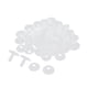 thumbnail image 2 of Juego de 20 o 30 articulaciones de plástico blanco para muñecas, ositos de peluche y animales, ideal para decorar juguetes infantiles. 20 mm, 2 of 9