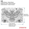 thumbnail image 3 of Owl 768 Non-Slip Memory Foam Bath Rug: Absorbent, Quick-Dry, Machine Washable, Soft & Comfortable - L, 3 of 7