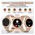 thumbnail image 2 of "Reloj Inteligente De Mujer Llamada Bluetooth Diamond Band Lab.G Dorado ", 2 of 5