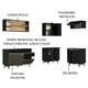 thumbnail image 4 of Madesa Gabinete de Cocina Integral Completa de Esquinero 332 cm Reims Negro 02, 4 of 7